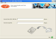 Outlook Express Data Recovery by Unistal screenshot